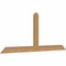 Ekena Millwork Portland Timber Gable Bracket, Western Red Cedar, 60"W x 25"H x 1 1/2"D x 3 1/2"F, 10/12 Pitch GBW060X25X0204POR00SWR - alternate 5